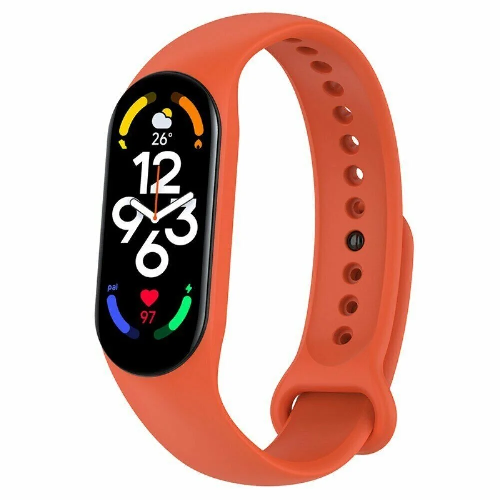 Купить Силиконовый ремешок оригинальный Xiaomi Mi Band 7 Силиконовый ремешок оригинальный Xiaomi Mi Band 7