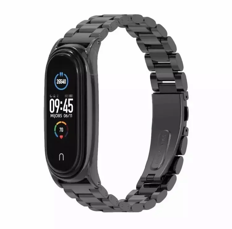 Купить Металлический ремешок Xiaomi Mi Band 7 блочный Металлический ремешок Xiaomi Mi Band 7 блочный