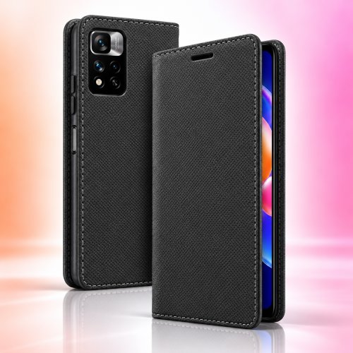 Чехол книжка Mesh Leather Xiaomi Redmi Note 11 Pro Plus 5G