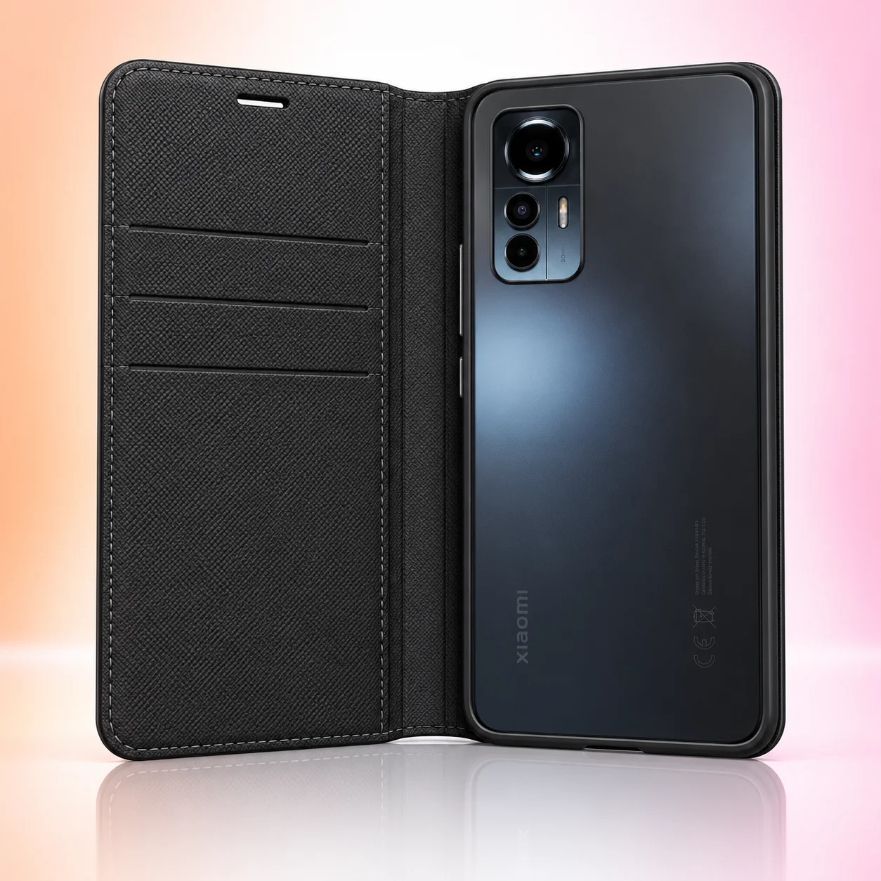 Чехол книжка Mesh Leather Xiaomi 12 Lite
