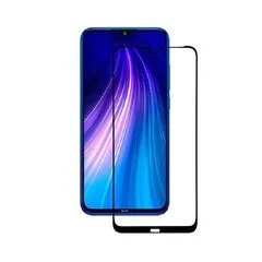 Защитное стекло Redmi Note 8 FullGlue с твердой рамкой Черное