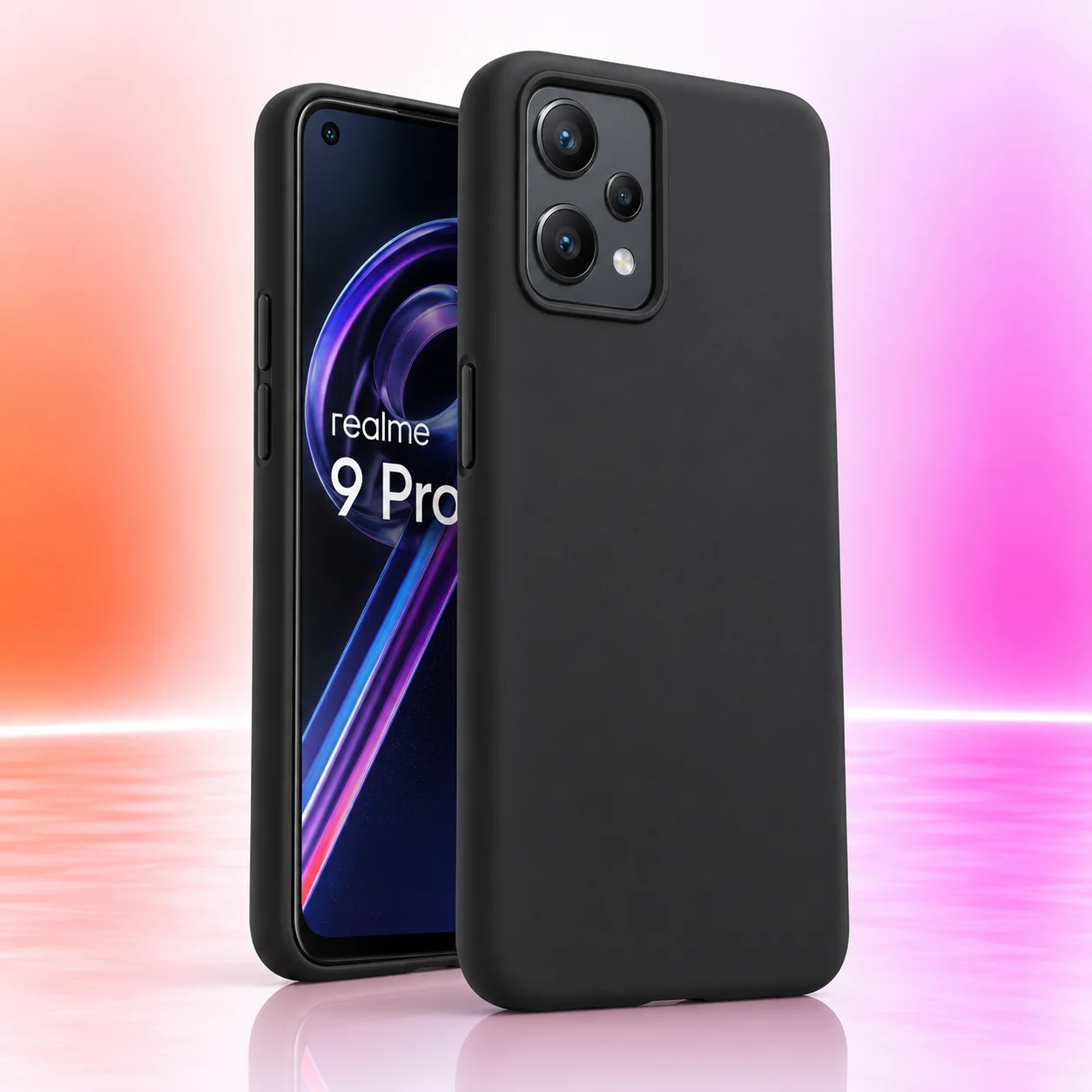 Чехол силиконовый матовый Realme 9 Pro