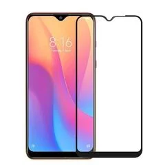 Купить Защитное стекло Redmi 8 FullGlue с твердой рамкой Черное Защитное стекло Redmi 8 FullGlue с твердой рамкой Черное