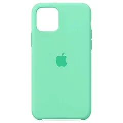 Чехол iPhone 12 Silicone Case (Бирюзовый)