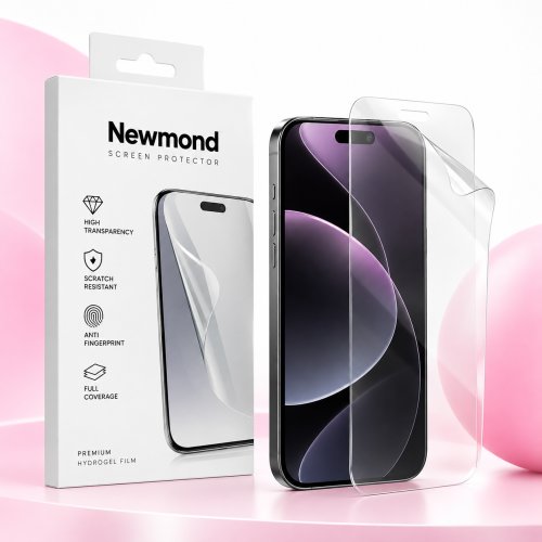 Противоударная гидрогелевая пленка Newmond на дисплей прозрачная