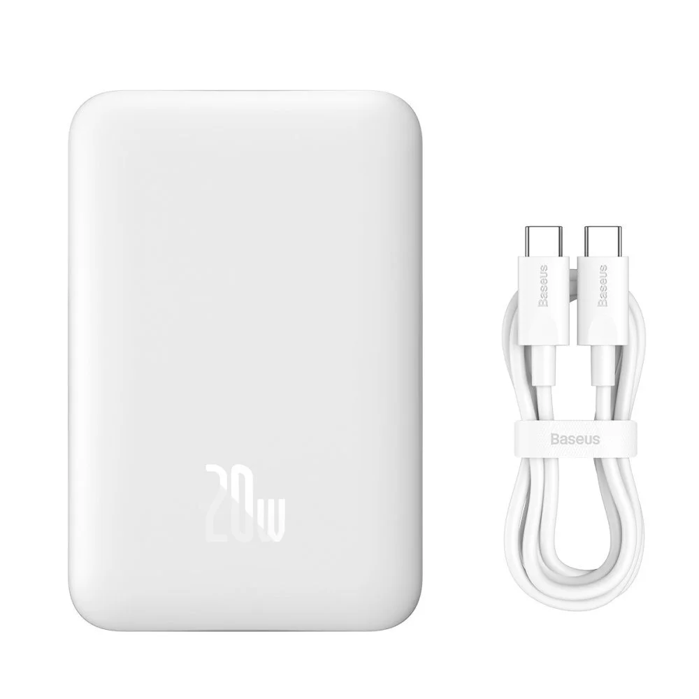 Внешний аккумулятор Baseus Magnetic Mini Wireless Power Bank 10000mAh 20W (PPCX030001)