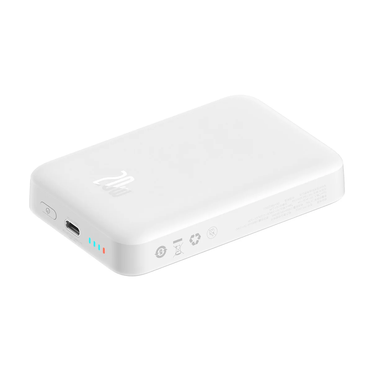 Внешний аккумулятор Baseus Magnetic Mini Wireless Power Bank 10000mAh 20W (PPCX030001)
