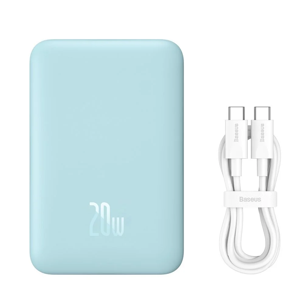 Внешний аккумулятор Baseus Magnetic Mini Wireless Power Bank 10000mAh 20W (PPCX030001)