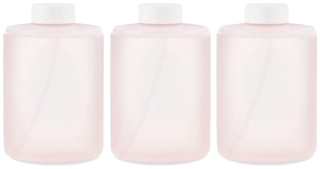 Комплект сменных блоков для Mijia Automatic Foam Soap Dispense (3 шт.) Розовый