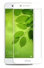 Защитное стекло Huawei Nova 2 с твердой рамкой Белое