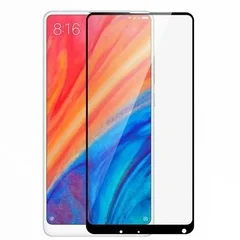 Защитное стекло Xiaomi Mi Mix с твердой рамкой Черное