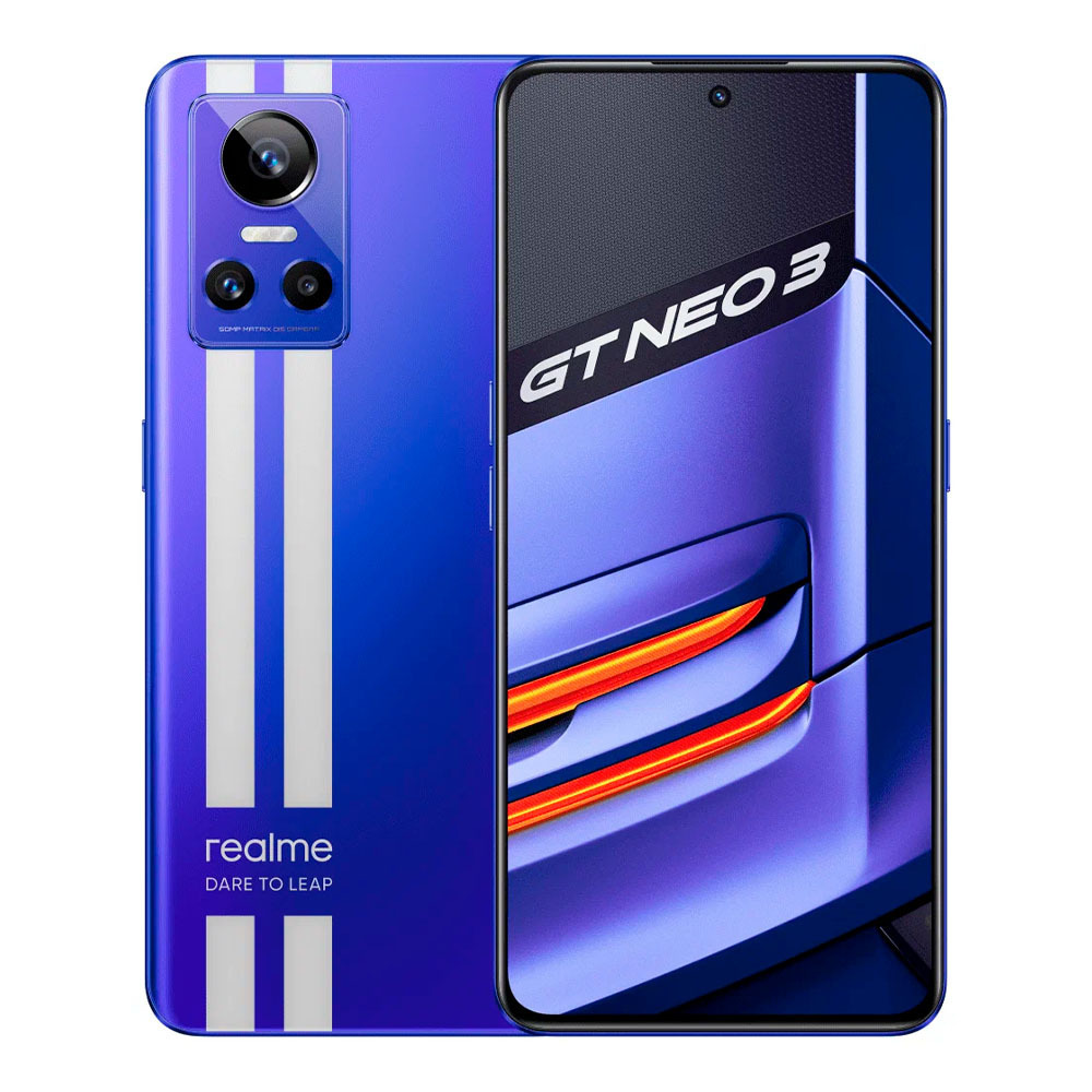 Realme GT NEO 3 150W 12/256GB Nitro Blue (Синий) Global ROM