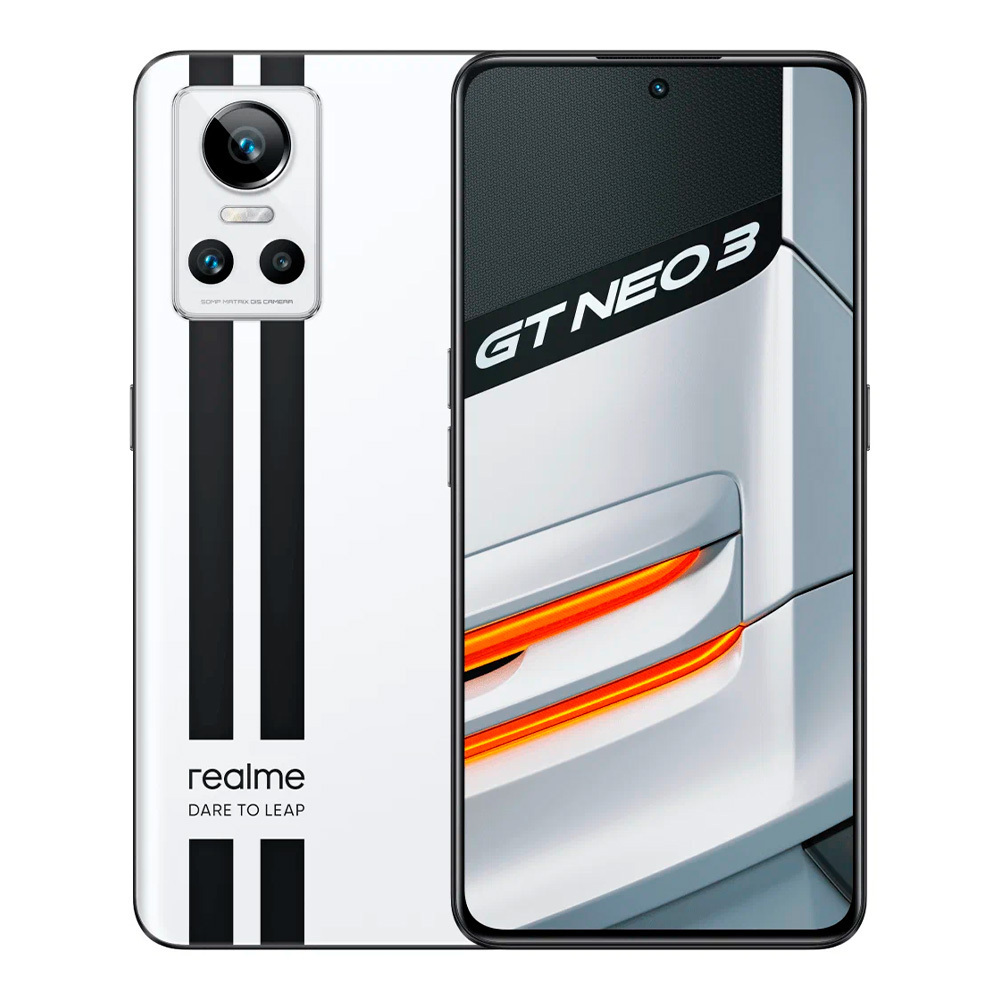 Realme GT NEO 3 150W 8/256GB Sprint White (Белый) Global ROM