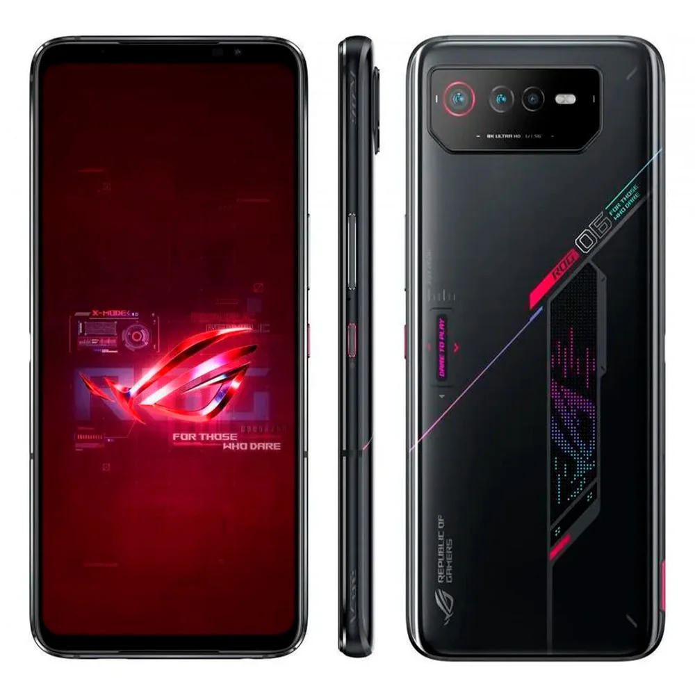 Купить Смартфон ASUS ROG Phone 6 16/512Gb Phantom Black (Черный) Global ROM Смартфон ASUS ROG Phone 6 16/512Gb Phantom Black (Черный) Global ROM
