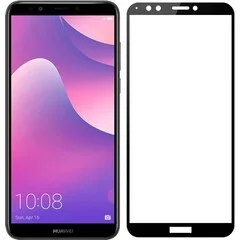 Купить Защитное стекло Honor 7C Pro с твердой рамкой Черное Защитное стекло Honor 7C Pro с твердой рамкой Черное