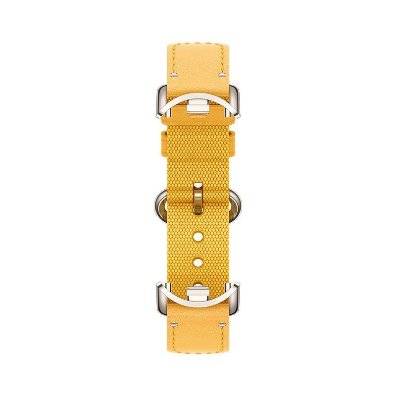 Плетеный ремешок оригинальный Xiaomi Mi Band 8 Желтый