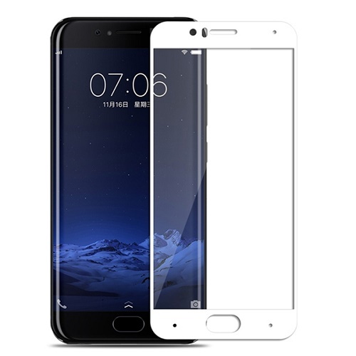 Защитное стекло 5D Xiaomi Mi6 White/Белое