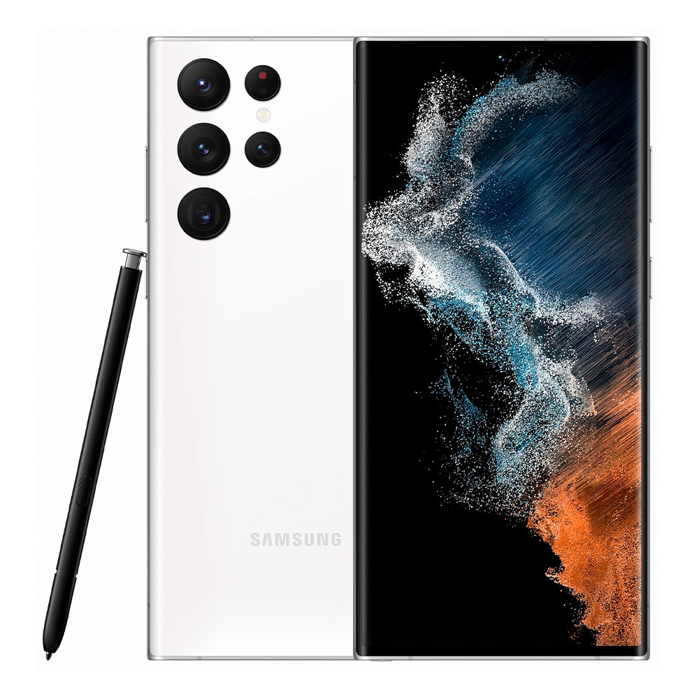 Samsung Galaxy S22 Ultra 12/256GB (SM-908E) White (Белый)