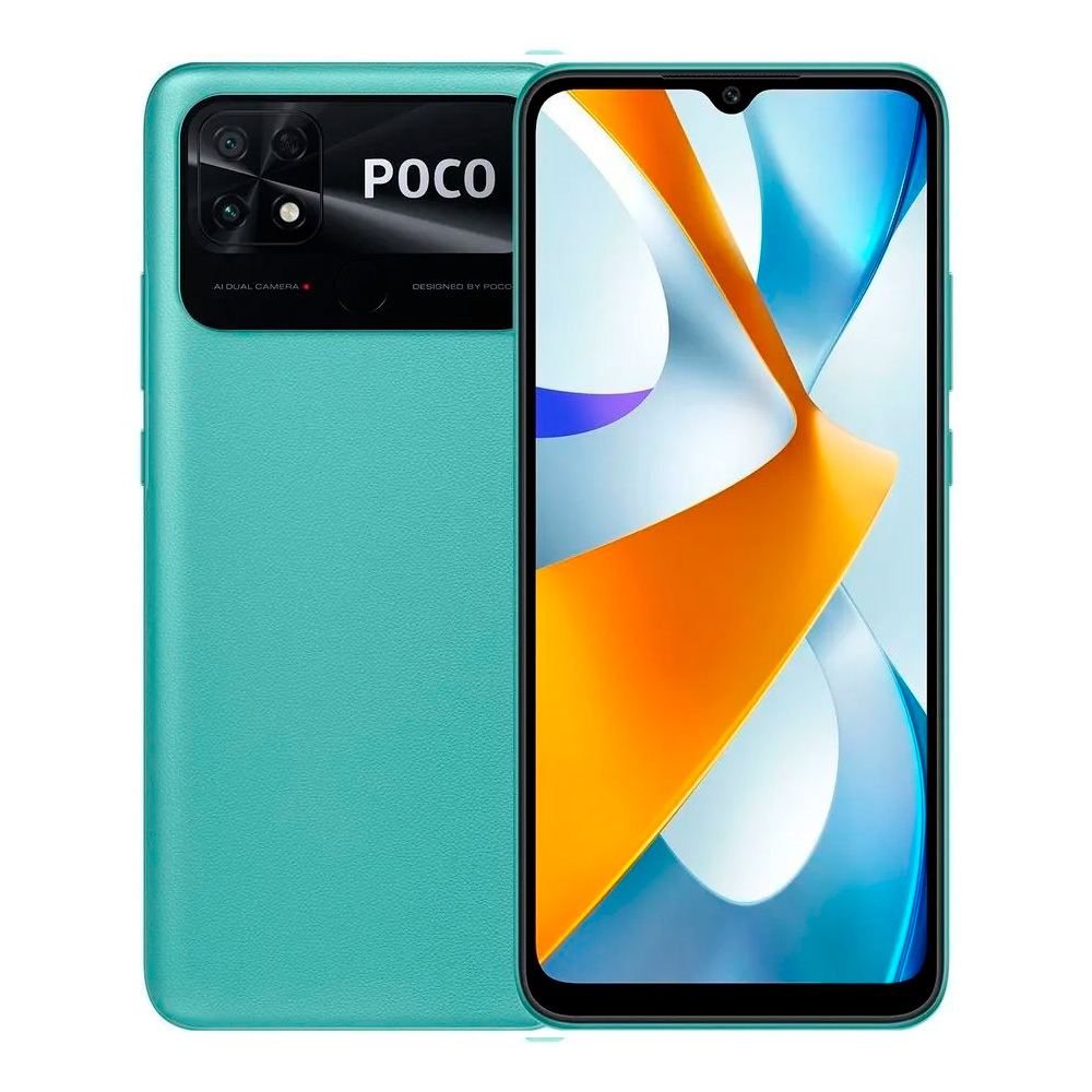 Xiaomi Poco C40 4/64GB Coral Green (Зеленый) RU