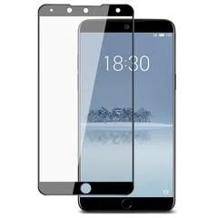 Купить Защитное стекло Meizu 15 Plus с твердой рамкой Black/Черное Защитное стекло Meizu 15 Plus с твердой рамкой Black/Черное