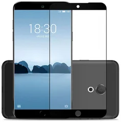 Купить Защитное стекло Meizu 15 с твердой рамкой Black/Черное Защитное стекло Meizu 15 с твердой рамкой Black/Черное