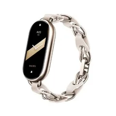 Металлический ремешок оригинальный Xiaomi Mi Band 8 Белый