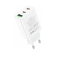 Сетевая зарядка HOCO (C99A) (PD 20W, QC 3.0) Белый
