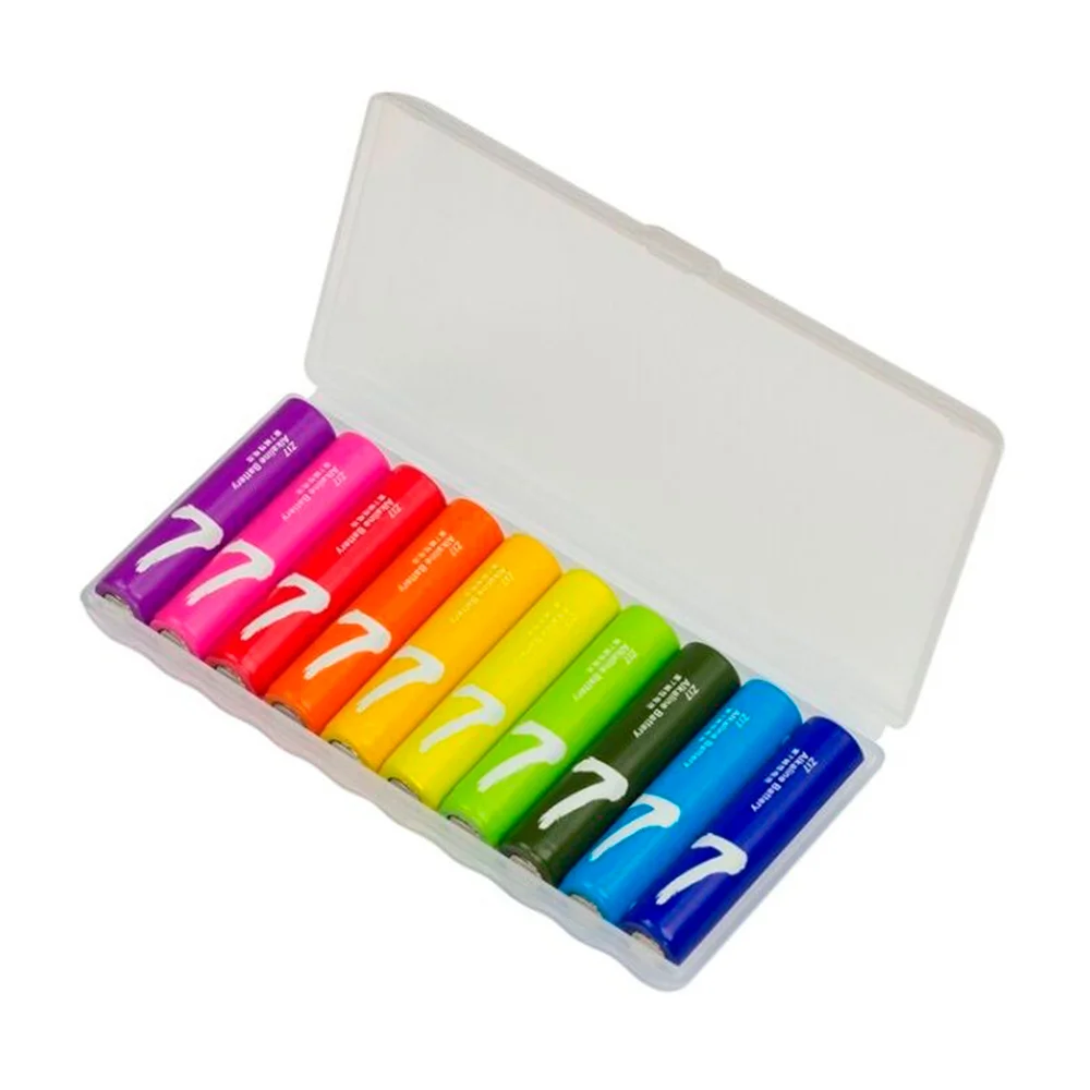 Батарейки алкалиновые Xiaomi ZMI Rainbow типа AAA (уп. 10 шт.)