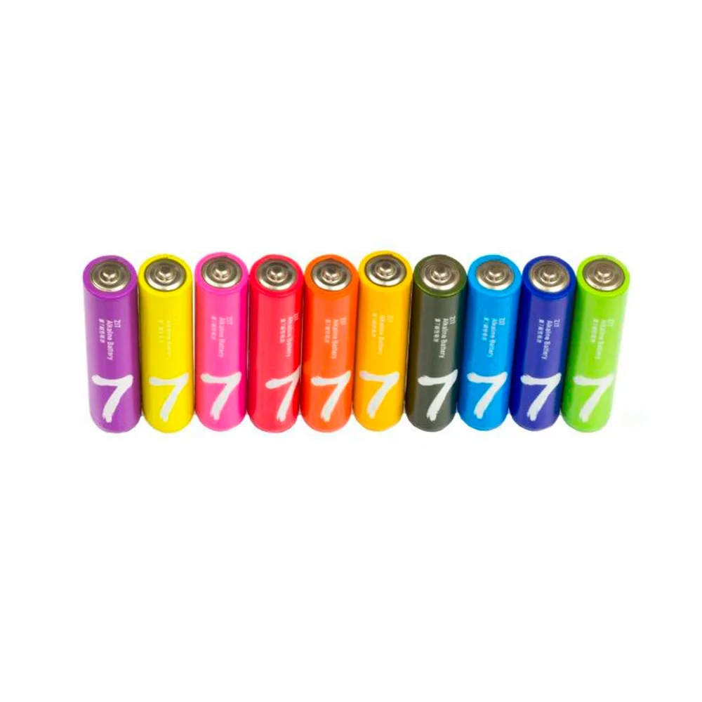Купить Батарейки алкалиновые Xiaomi ZMI Rainbow типа AAA (уп. 10 шт.) Батарейки алкалиновые Xiaomi ZMI Rainbow типа AAA (уп. 10 шт.)