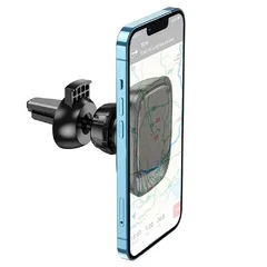 Автомобильный держатель HOCO CA115 Blue shark Черный