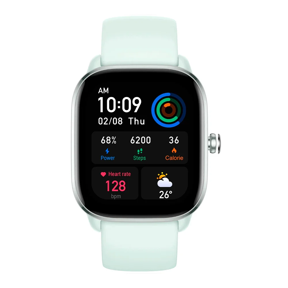 Умные часы Amazfit GTS 4 mini Mint Blue (Мятный)