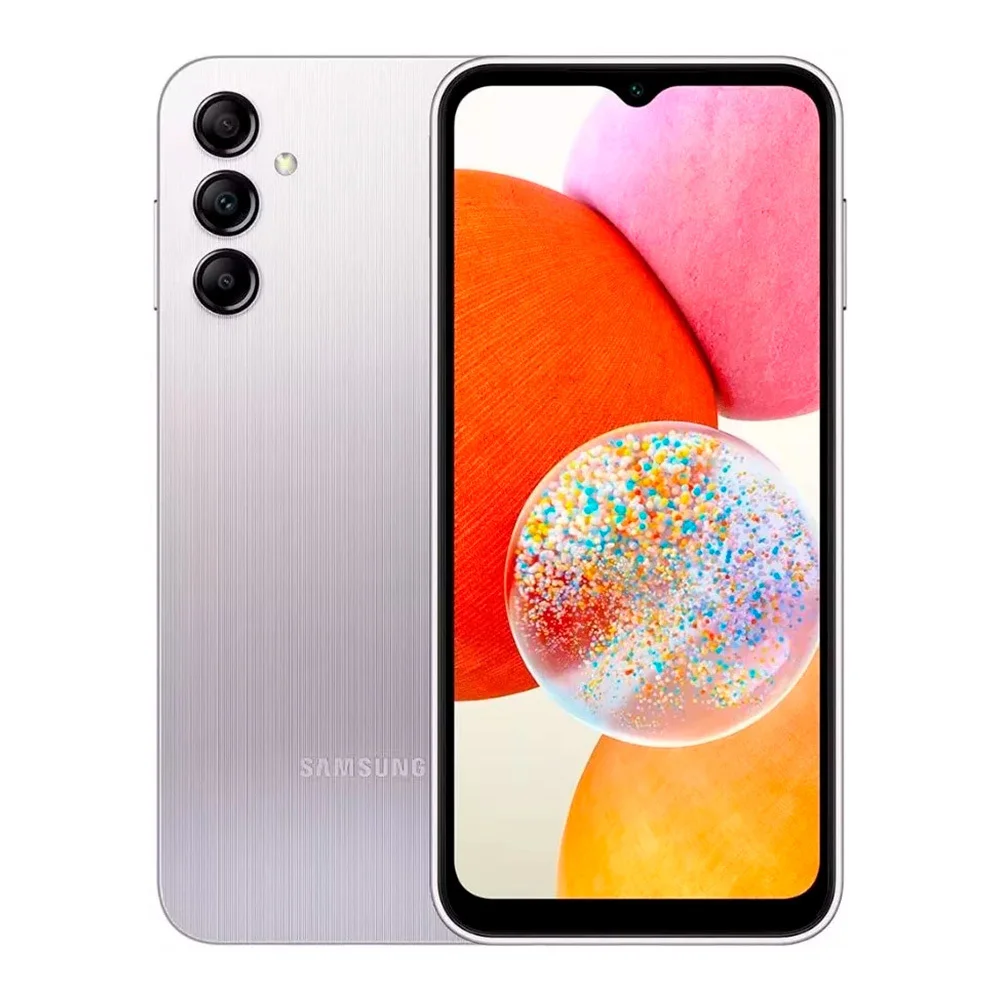 Смартфон Samsung Galaxy A14 (A145F) 4/64Gb Silver (Серебристый)