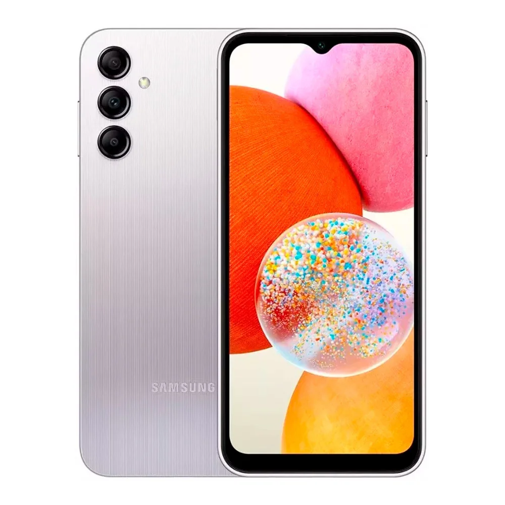 Смартфон Samsung Galaxy A14 (A145F) 4/128Gb Silver (Серебристый)