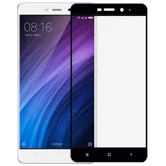 Купить Защитное стекло Xiaomi Redmi 4 / Redmi 4 Pro с мягкой рамкой Черное Защитное стекло Xiaomi Redmi 4 / Redmi 4 Pro с мягкой рамкой Черное