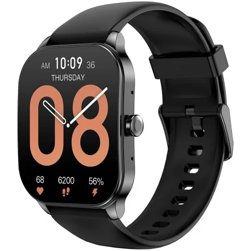 Купить Умные часы Amazfit Pop 3S Metallic Black (Черный) Умные часы Amazfit Pop 3S Metallic Black (Черный)