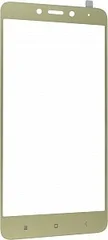 Купить Защитное стекло Xiaomi Redmi Note 4 с мягкой рамкой (Gold/Золотое) Защитное стекло Xiaomi Redmi Note 4 с мягкой рамкой (Gold/Золотое)