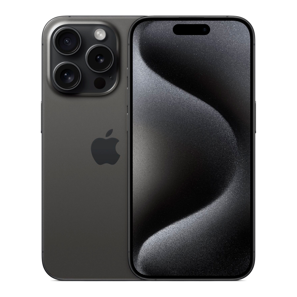 Смартфон Apple iPhone 15 Pro 128GB Black Titanium (Черный), размер 70.6x146.6x8.3 мм