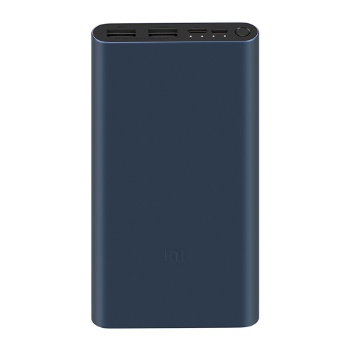 Внешний аккумулятор Xiaomi Mi PowerBank 3 10000 mAh Чёрный EAC M13ZM)
