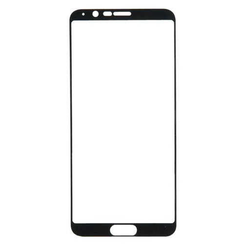 Защитное стекло Huawei V10 с мягкой рамкой Черное