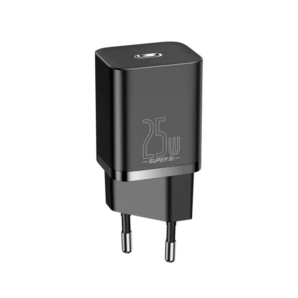 Сетевая зарядка Baseus Super Si 25W (CCSP020101) Черный