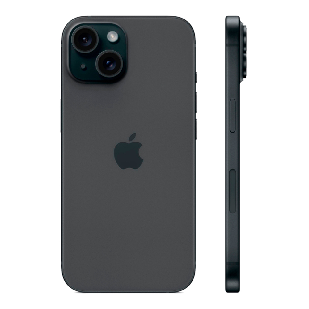 Смартфон Apple iPhone 15 128GB Black (Черный) (Dual Sim), размер 71.6x147.6x7.8 мм t7117 - фото 2