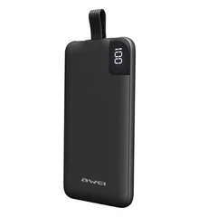 Внешний аккумулятор Awei PowerBank (P67K) 10000 mAh Black (Черный)