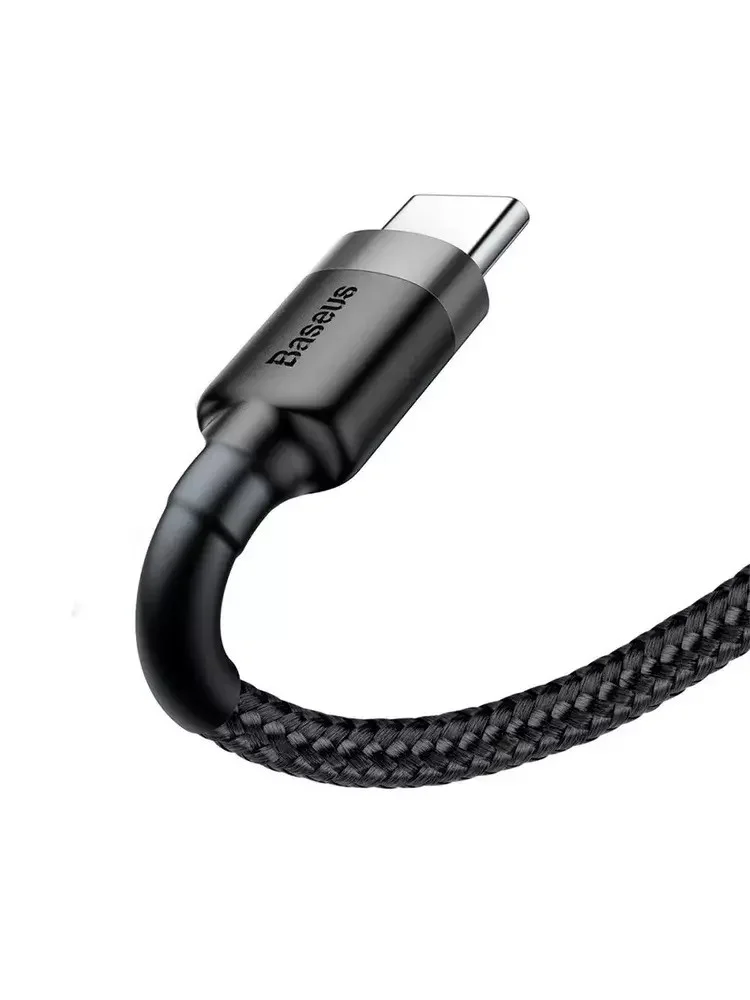 Кабель Baseus USB Type-C (CATKLF-BG1) (с поддержкой быстрой зарядки) Черный