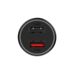 Автомобильная зарядка Xiaomi 37W Dual-port Car Charger (CC06ZM)
