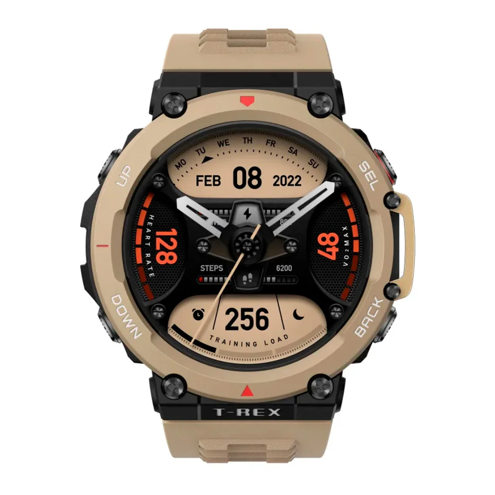 Купить Умные часы Amazfit T-Rex 2 Desert Khaki (Пустынный хаки) Умные часы Amazfit T-Rex 2 Desert Khaki (Пустынный хаки)