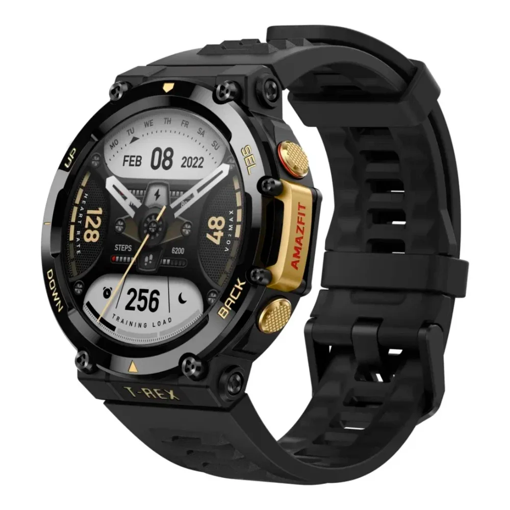 Умные часы Amazfit T-Rex 2 Black/Gold (Черный/Золотой) Умные часы Amazfit T-Rex 2 Black/Gold (Черный/Золотой)