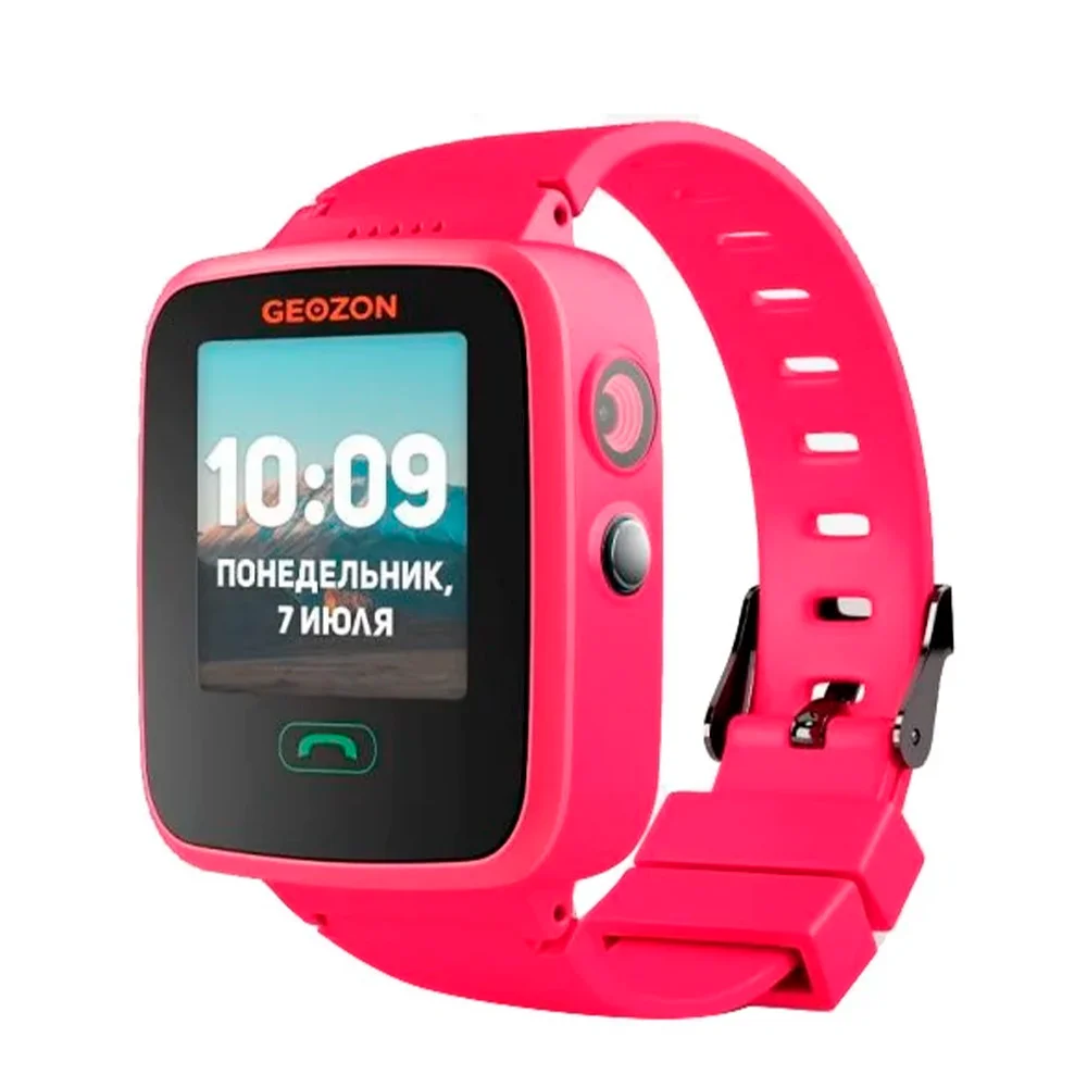 Детские умные часы Geozon Aqua Pink (Розовый) Детские умные часы Geozon Aqua Pink (Розовый)