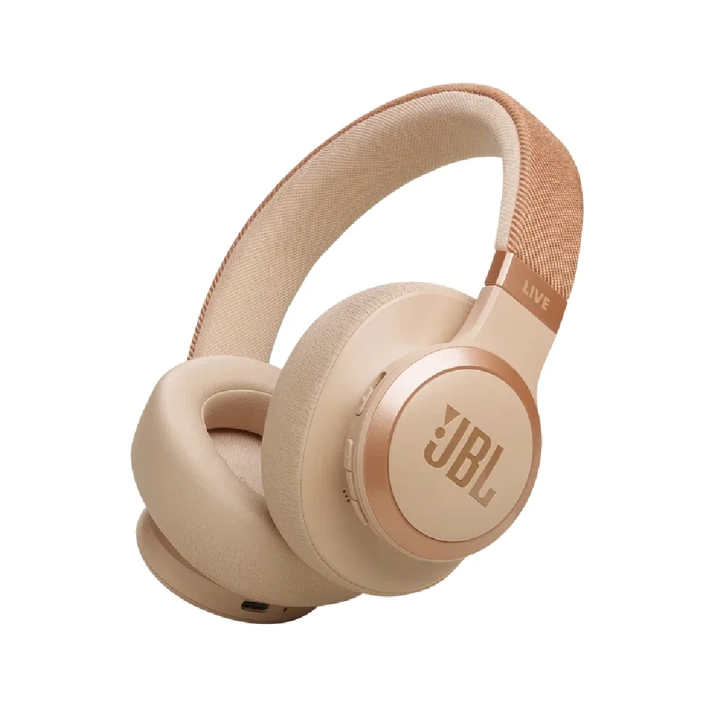 Беспроводные наушники JBL Live 770NC Sand (Бежевый) Беспроводные наушники JBL Live 770NC Sand (Бежевый)