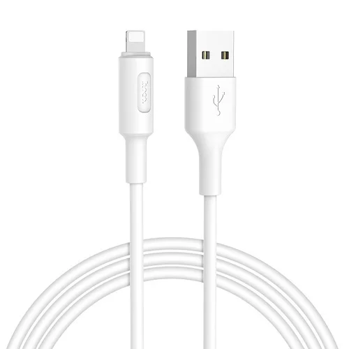 Купить Кабель HOCO (X25) Soarer Charging Apple Lightning Белый Кабель HOCO (X25) Soarer Charging Apple Lightning Белый