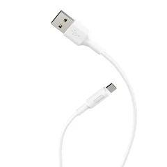 Купить Кабель HOCO (X25) Soarer Charging microUSB Белый Кабель HOCO (X25) Soarer Charging microUSB Белый
